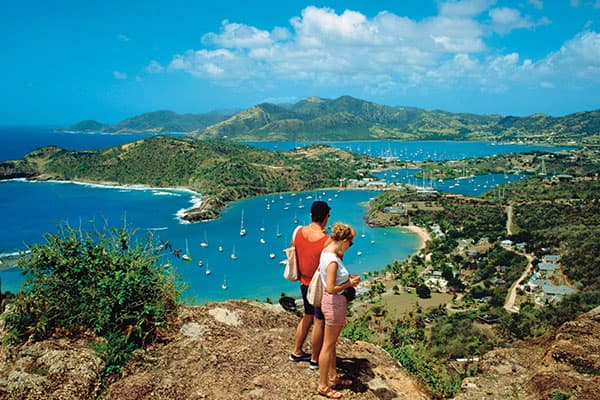Make some friends hiking in Tortola