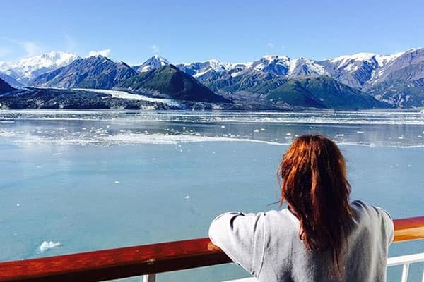 Beautiful views on an Alaska cruise
