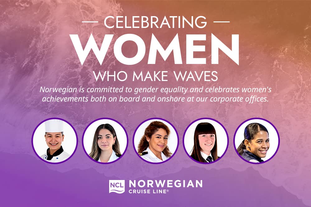 Norwegian Celebrates International Women's Day