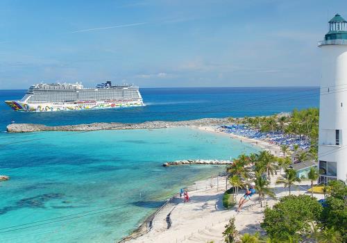 Norwegian’s Most Exciting Ships are Now Sailing to Great Stirrup Cay