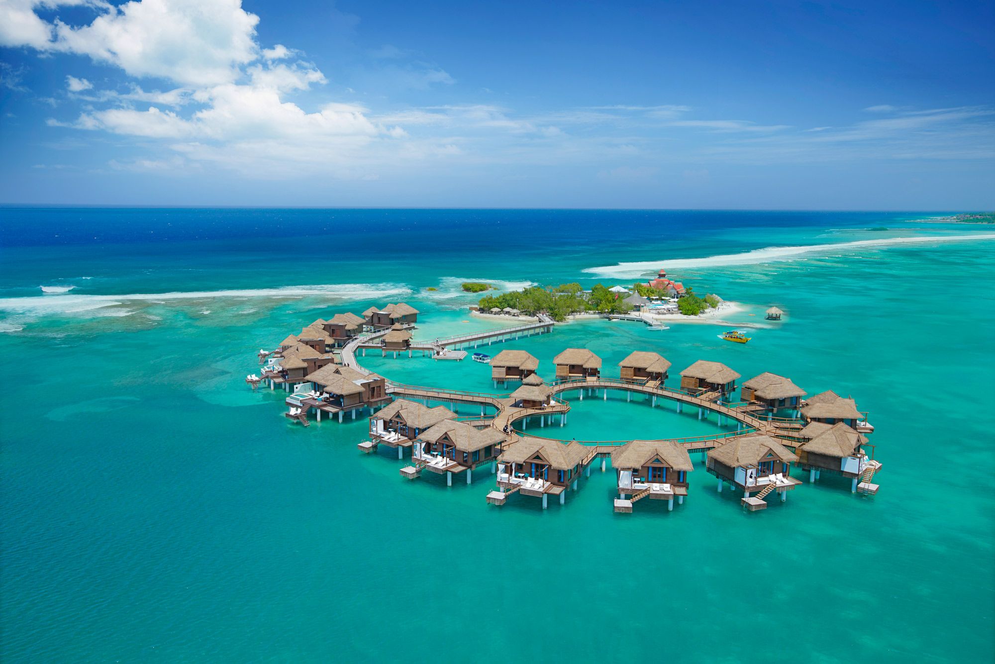 Sandals Royal Caribbean Private Island Over Water Bungalows
