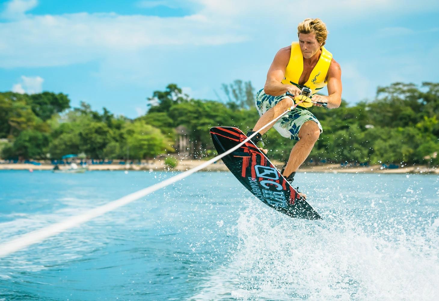 All-inclusive resort with wakeboarding
