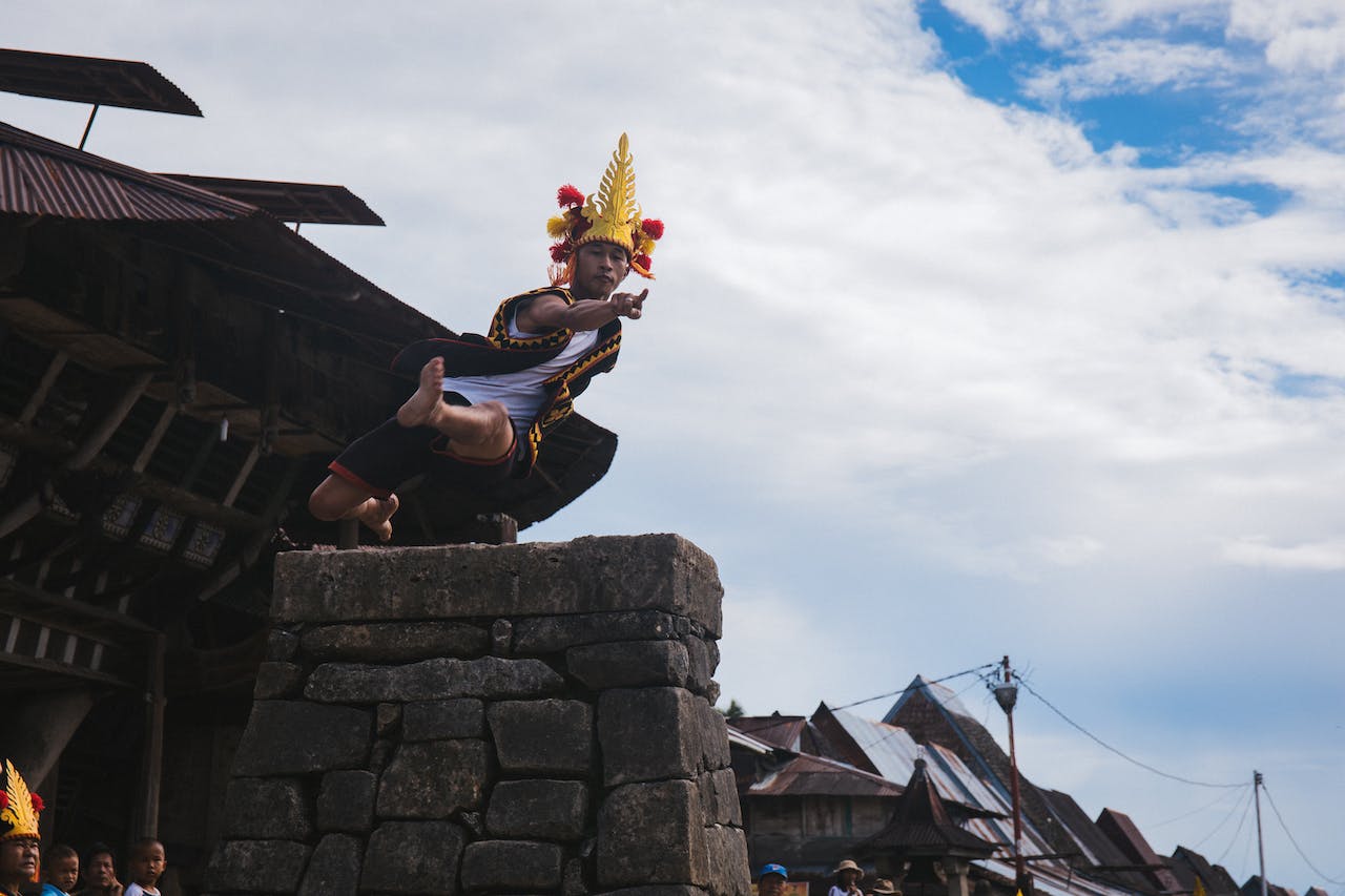 Behind the Lens: A Glimpse into Stone Jumping on Nias Island, Indonesia