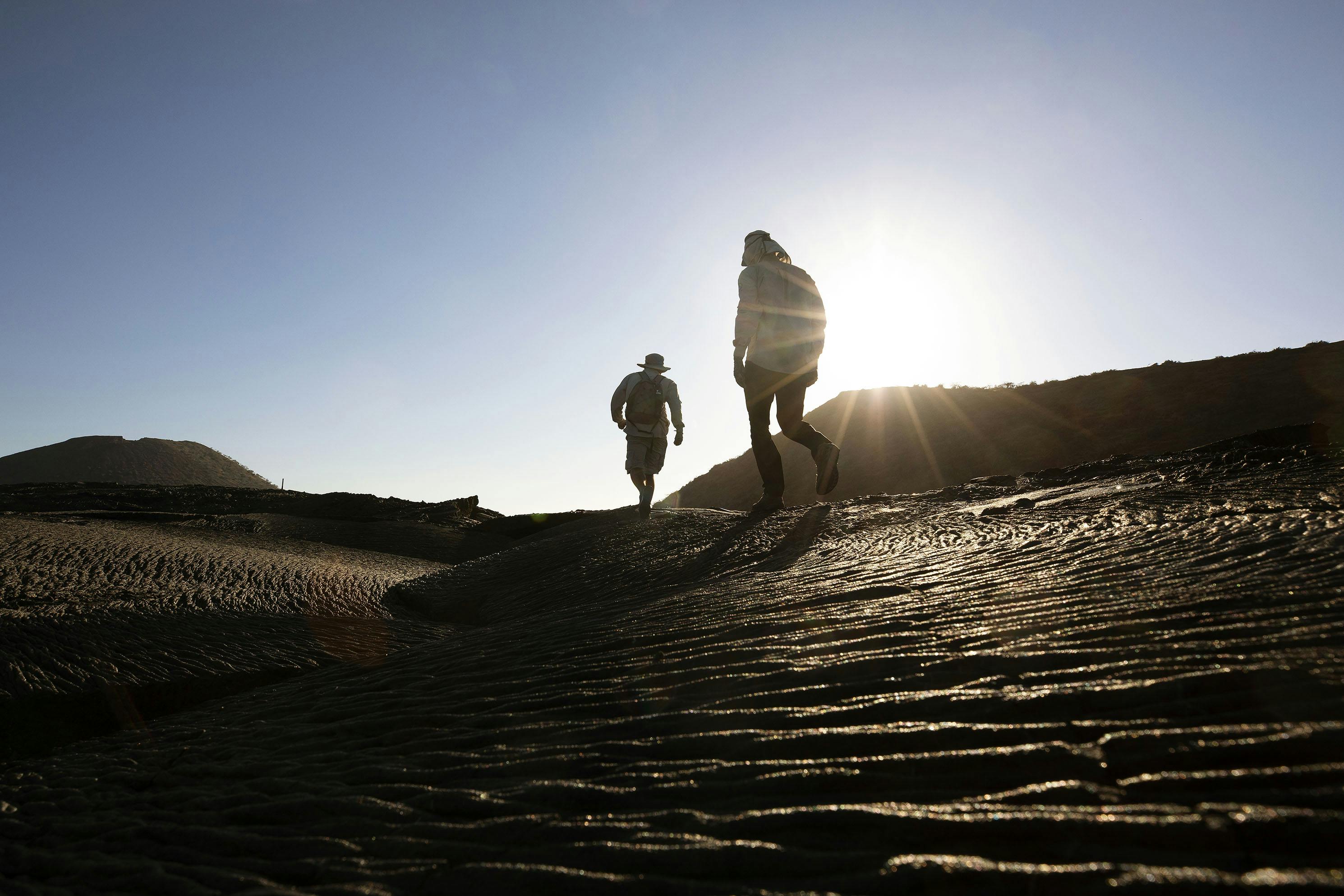 Behind the Lens: Exploring the Lava Fields of Sullivan Bay, Galápagos