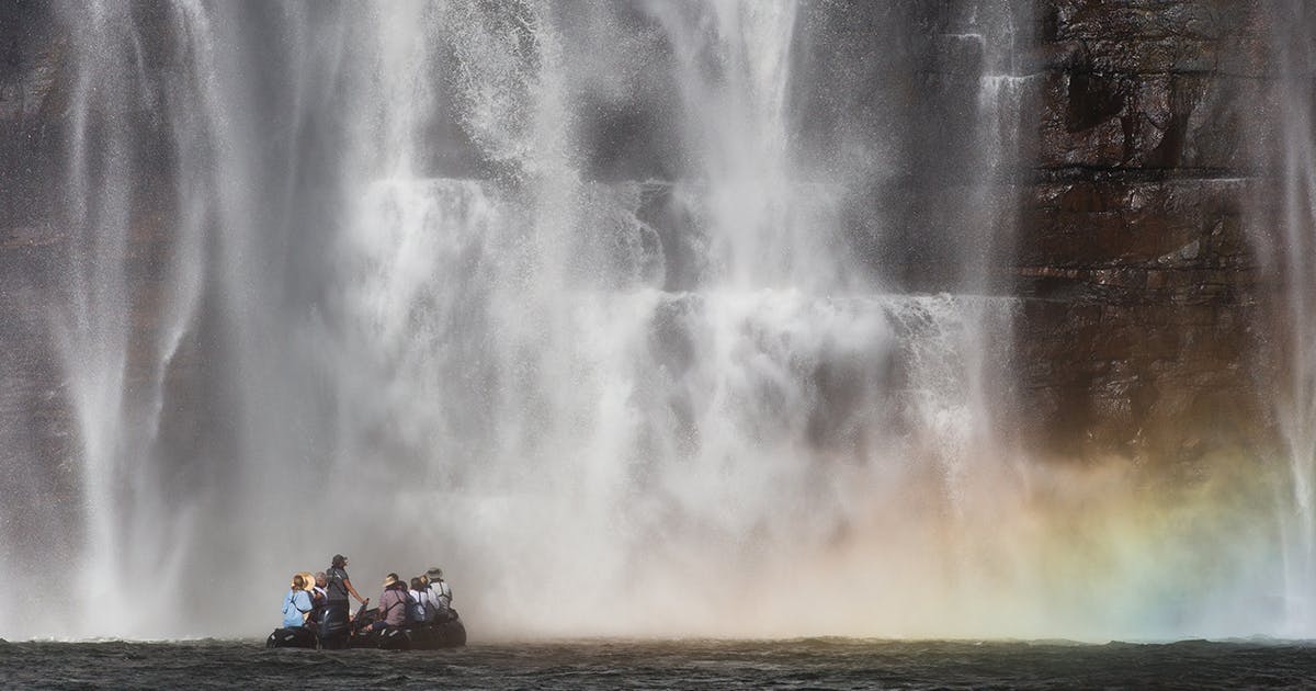 The Mystery Behind the Horizontal King George Falls of Australia