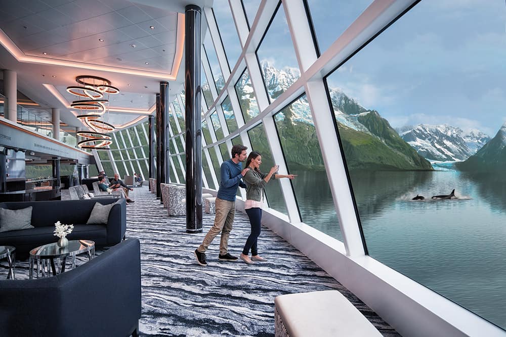 Norwegian Bliss Observation Lounge