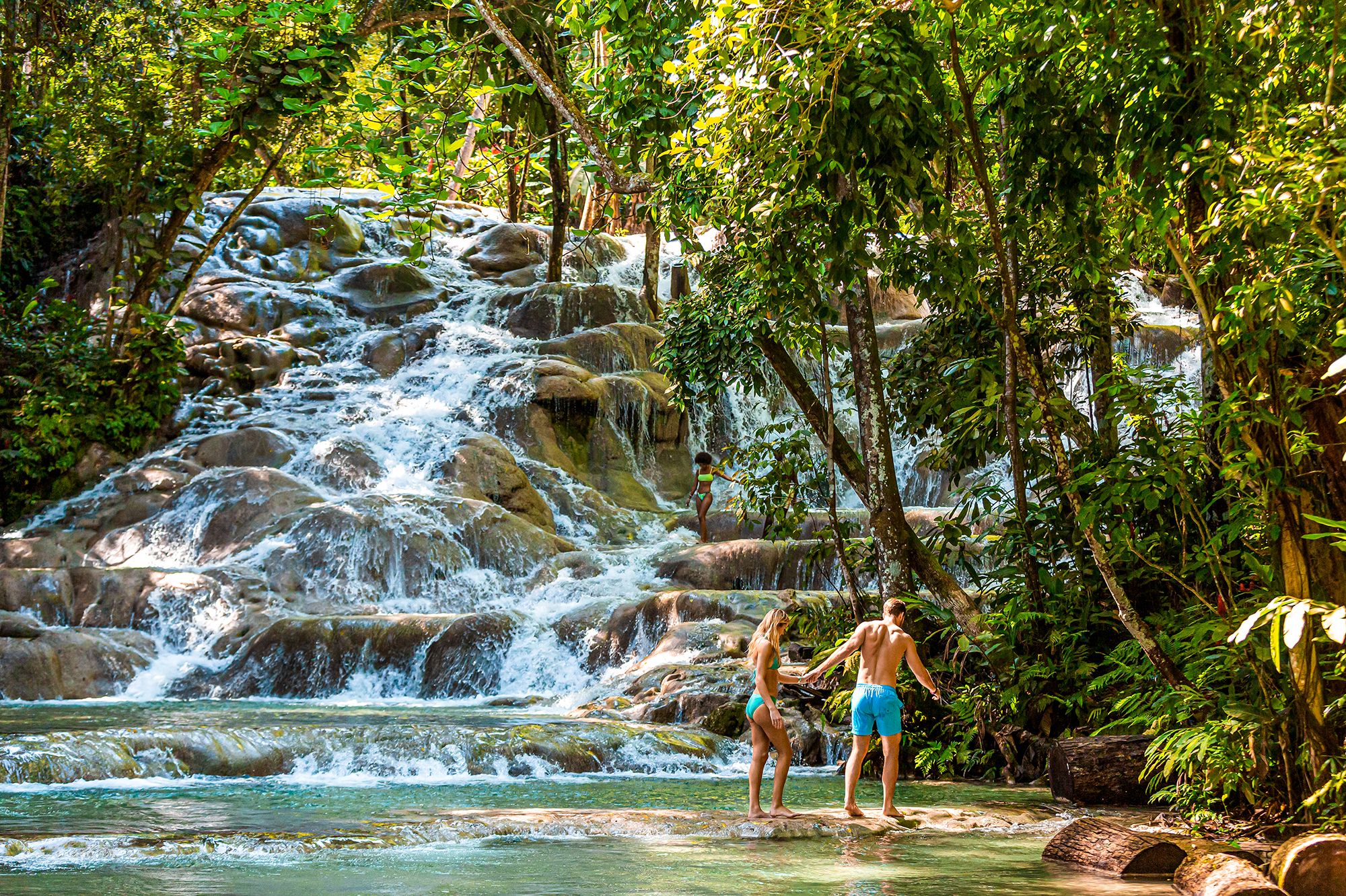 Experience The Magic Of The Dunnâ€™s River Falls On Your Jamaica Getaway