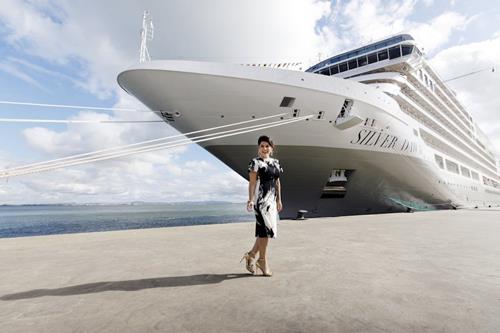 What’s It Like to Be the Godmother of Silversea’s Silver Dawn?